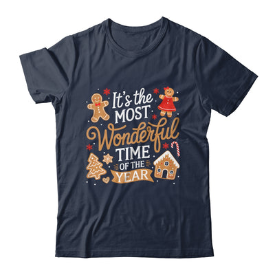 It's The Most Wonderful Time Of Year Christmas Gingerbread Shirt & Sweatshirt | siriusteestore