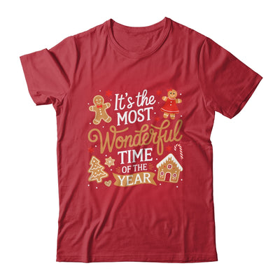 It's The Most Wonderful Time Of Year Christmas Gingerbread Shirt & Sweatshirt | siriusteestore