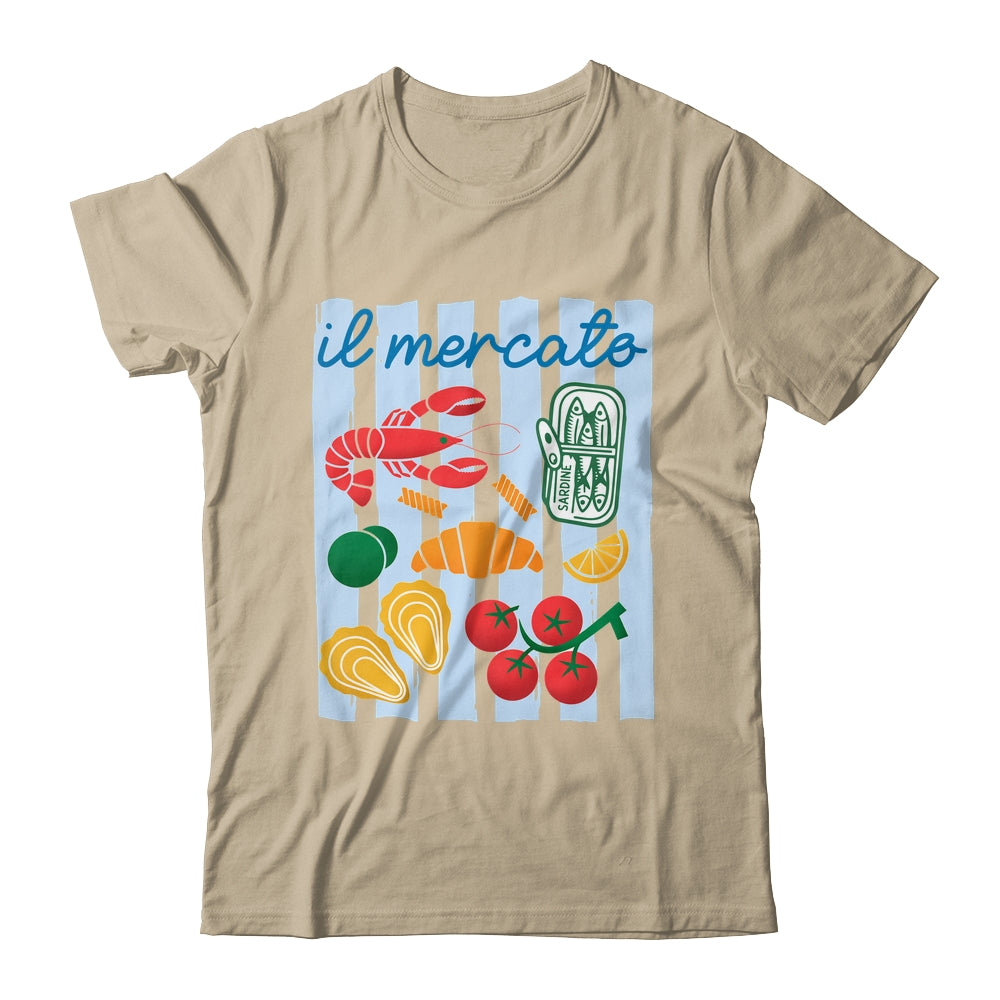 Italian Market Sardines Tinned Fish Coast Tomato Girl Summer Shirt & Tank Top | siriusteestore