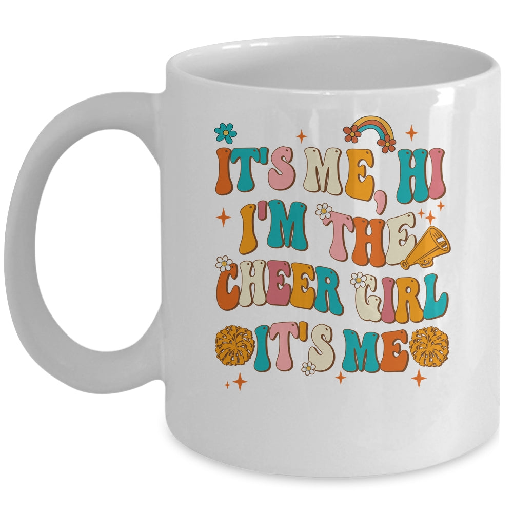 Its Me Hi I'm The Cheer Girl Teens Cheerleading Cheer Squad Mug | siriusteestore