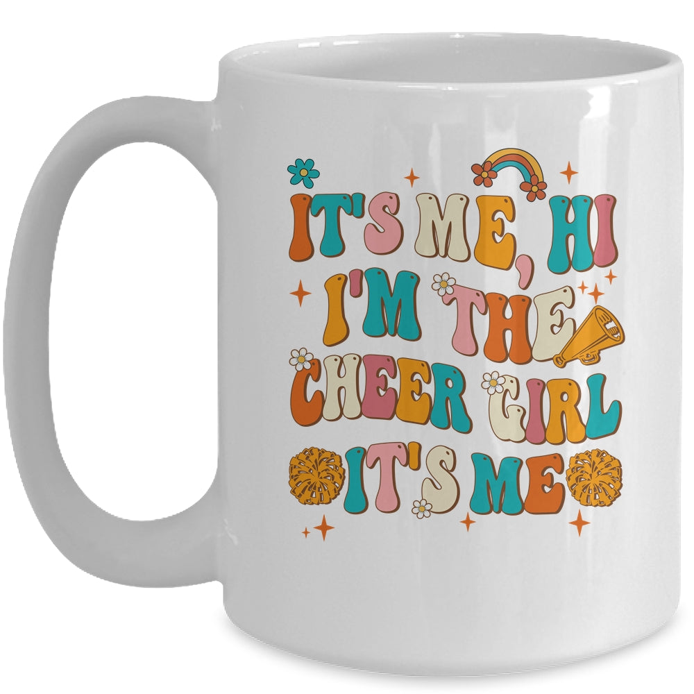 Its Me Hi I'm The Cheer Girl Teens Cheerleading Cheer Squad Mug | siriusteestore