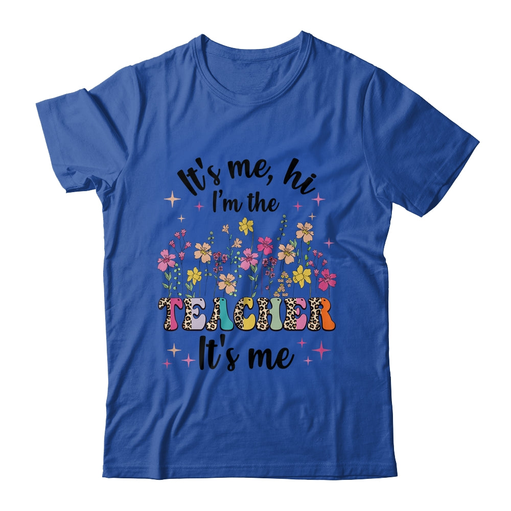 Its Me Hi Im The Teacher Its Me Back To School Pink Groovy Shirt & Hoodie | siriusteestore