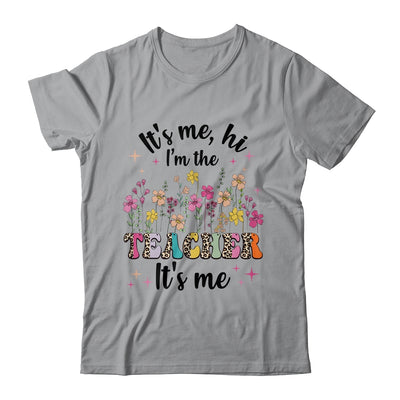 Its Me Hi Im The Teacher Its Me Back To School Pink Groovy Shirt & Hoodie | siriusteestore