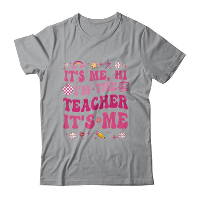 Its Me Hi Im The Teacher Its Me Back To School Retro Flower Shirt & Hoodie | siriusteestore