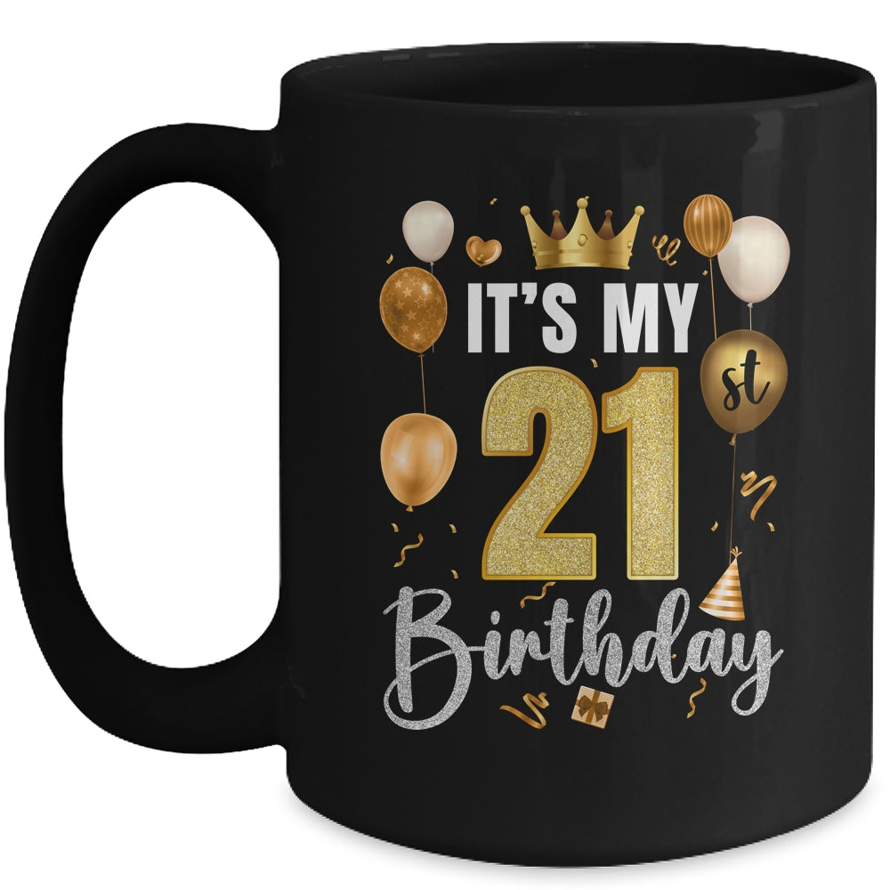 Its My 21st Birthday Happy 2003 Birthday Party For Men Women Mug | siriusteestore