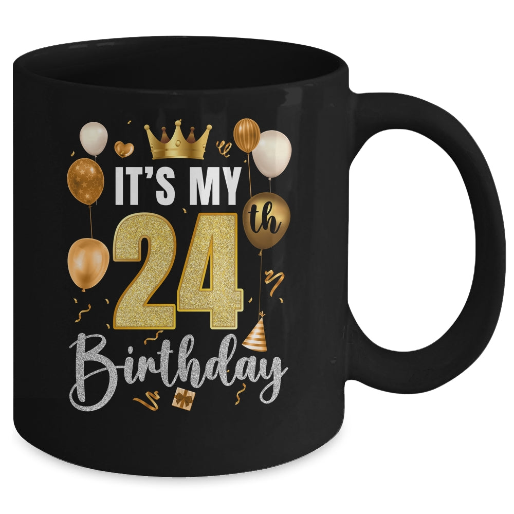 Its My 24th Birthday Happy 2000 Birthday Party For Men Women Mug | siriusteestore