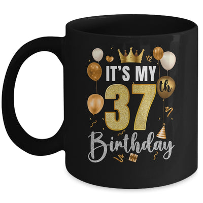 Its My 37th Birthday Happy 1987 Birthday Party For Men Women Mug | siriusteestore
