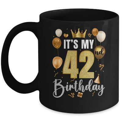 Its My 42nd Birthday Happy 1982 Birthday Party For Men Women Mug | siriusteestore