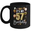 Its My 57th Birthday Happy 1967 Birthday Party For Men Women Mug | siriusteestore