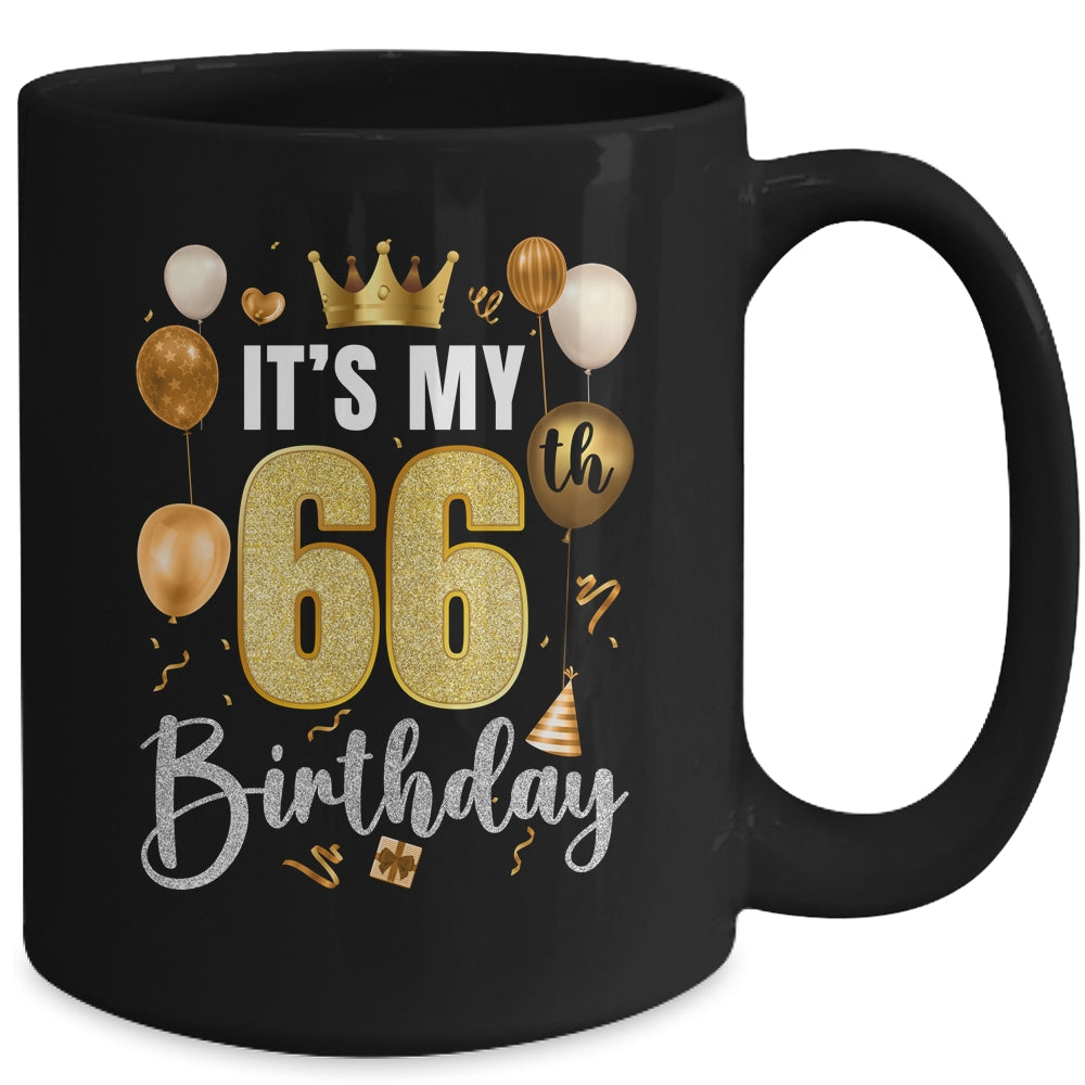 Its My 66th Birthday Happy 1958 Birthday Party For Men Women Mug | siriusteestore