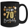 Its My 70th Birthday Happy 1954 Birthday Party For Men Women Mug | siriusteestore