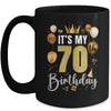 Its My 70th Birthday Happy 1954 Birthday Party For Men Women Mug | siriusteestore