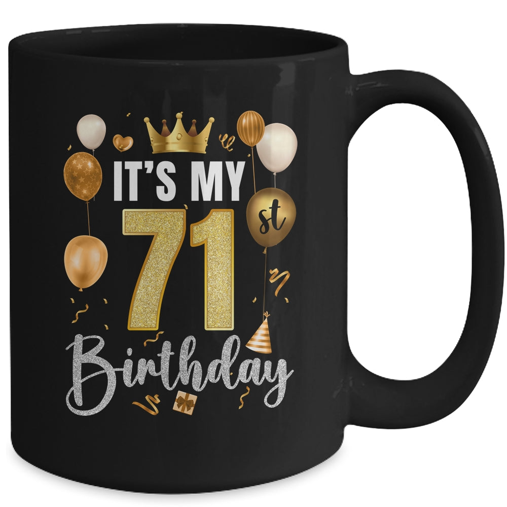 Its My 71st Birthday Happy 1953 Birthday Party For Men Women Mug | siriusteestore