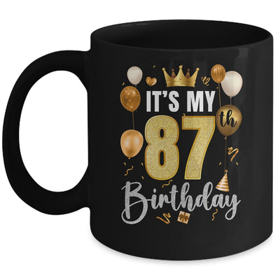 Its My 87th Birthday Happy 1937 Birthday Party For Men Women Mug | siriusteestore