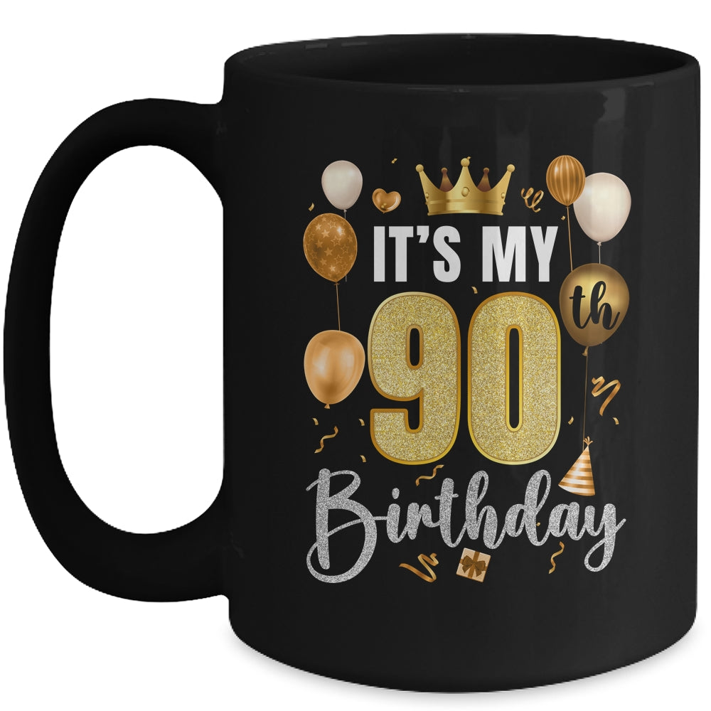 Its My 90th Birthday Happy 1934 Birthday Party For Men Women Mug | siriusteestore