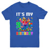 Its My 9th Nine Birthday Building Brick 9 Nine Old Boys Youth Shirt | siriusteestore