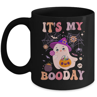 Its My Boo Day Cute Ghost Halloween Birthday Boys Girls Kids Mug | siriusteestore