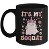 Its My Boo Day Cute Ghost Halloween Birthday Girls Kids Mug | siriusteestore
