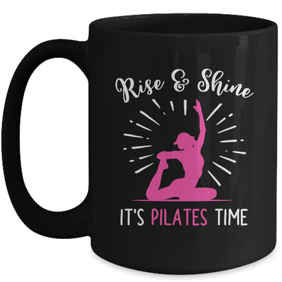 Its Pilates Time Funny Design Art Yoga Workout Women Girls Mug | siriusteestore