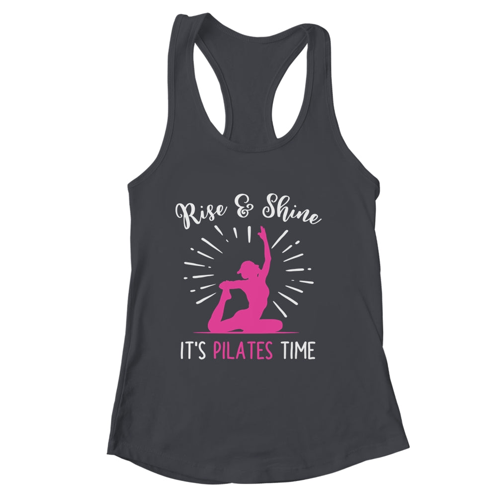 Its Pilates Time Funny Design Art Yoga Workout Women Girls Shirt & Tank Top | siriusteestore
