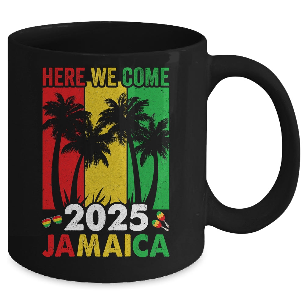 Jamaica 2025 Here We Come Matching Family Vacation Trip Mug | siriusteestore
