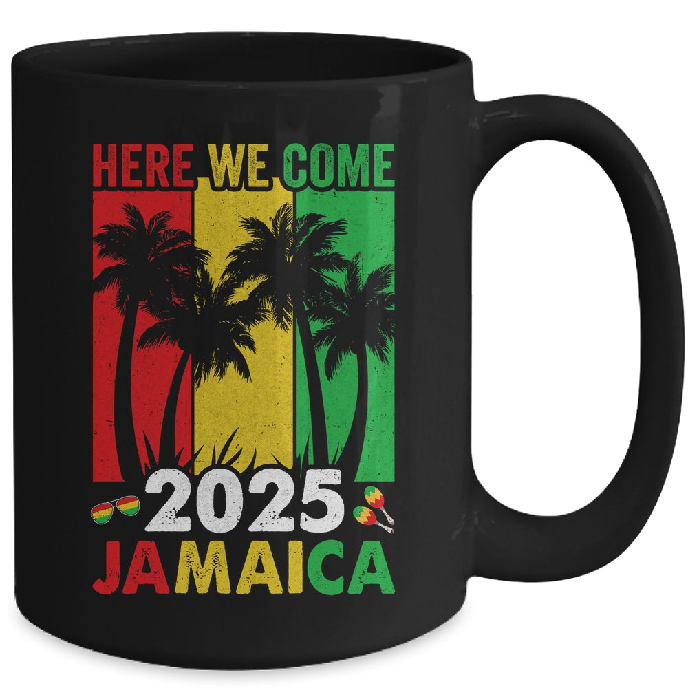 Jamaica 2025 Here We Come Matching Family Vacation Trip Mug | siriusteestore