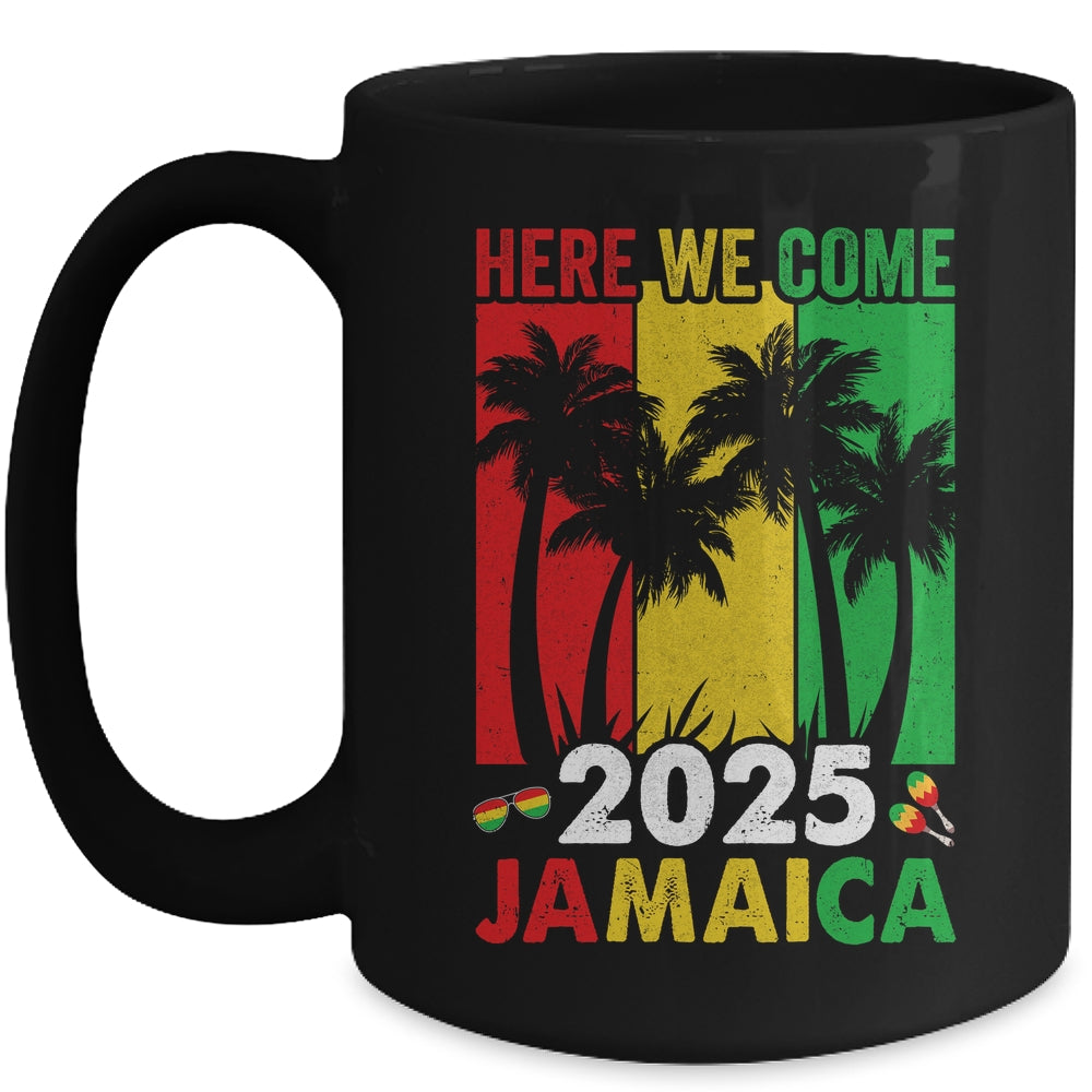 Jamaica 2025 Here We Come Matching Family Vacation Trip Mug | siriusteestore