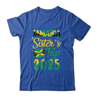 Jamaica 2025 Sisters Trip With Jamaican Flag And Kiss Shirt & Tank Top | siriusteestore