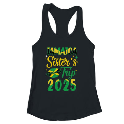 Jamaica 2025 Sisters Trip With Jamaican Flag And Kiss Shirt & Tank Top | siriusteestore