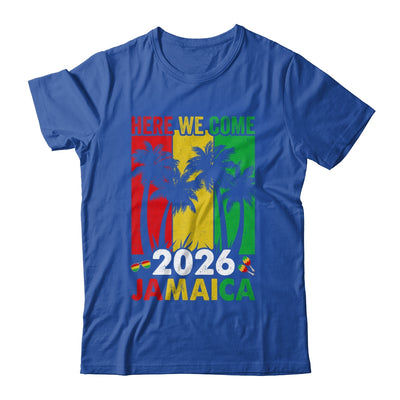 Jamaica 2026 Here We Come Matching Family Vacation Trip Shirt & Tank Top | siriusteestore