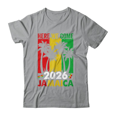 Jamaica 2026 Here We Come Matching Family Vacation Trip Shirt & Tank Top | siriusteestore