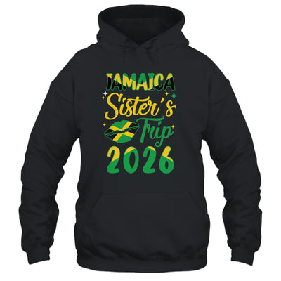 Jamaica 2026 Sisters Trip With Jamaican Flag And Kiss Shirt & Tank Top | siriusteestore