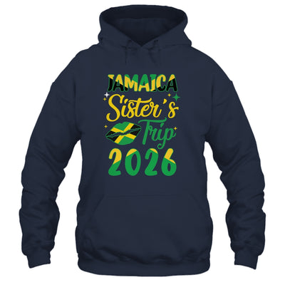 Jamaica 2026 Sisters Trip With Jamaican Flag And Kiss Shirt & Tank Top | siriusteestore