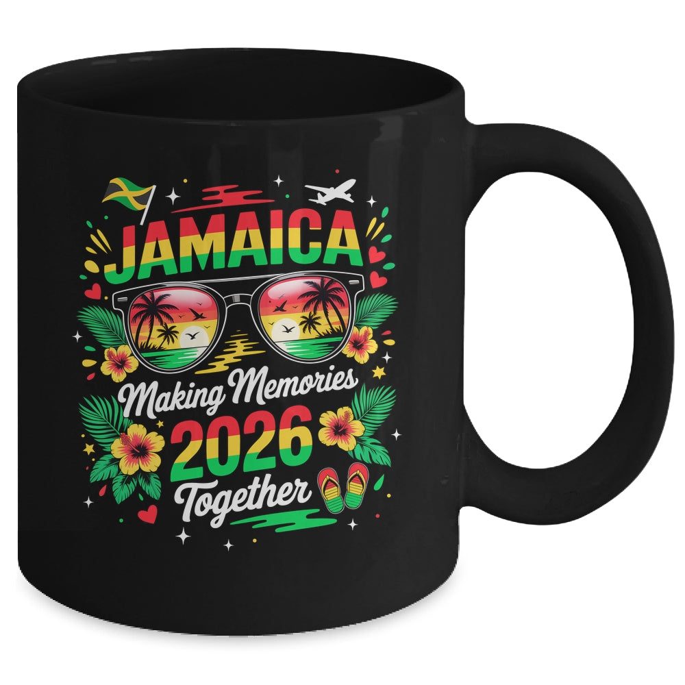Jamaica 2026 Tropical Family Vacation Making Memories Mug | siriusteestore