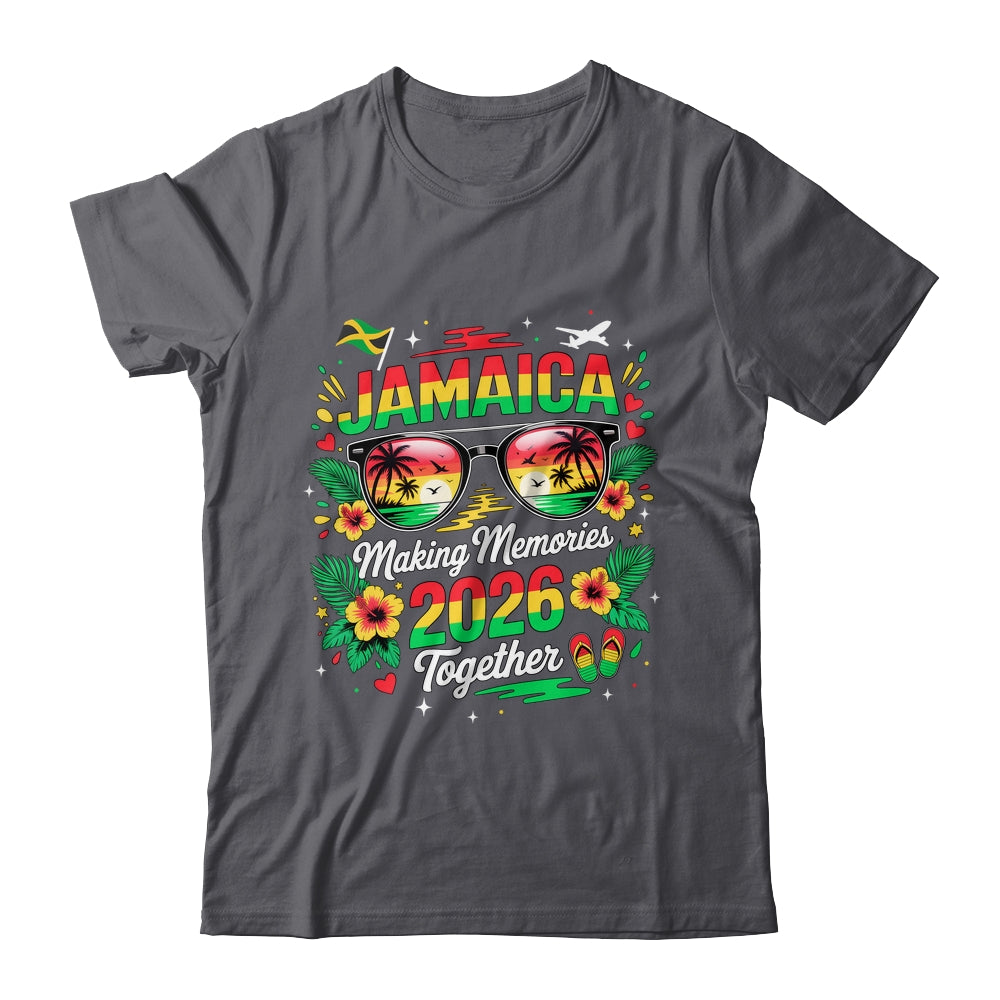 Jamaica 2026 Tropical Family Vacation Making Memories Shirt & Tank Top | siriusteestore