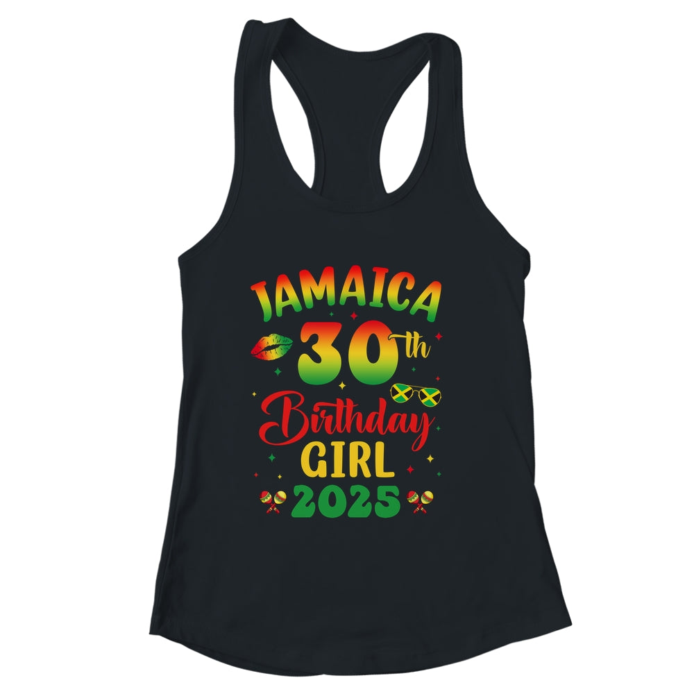 Jamaica 30th Birthday Girl 2025 Party Matching Group Shirt & Tank Top | siriusteestore