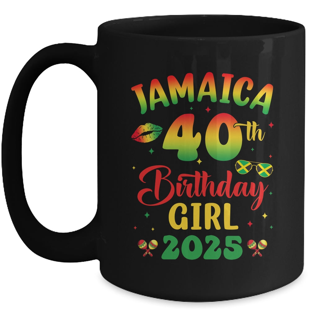 Jamaica 40th Birthday Girl 2025 Party Matching Group Mug | siriusteestore