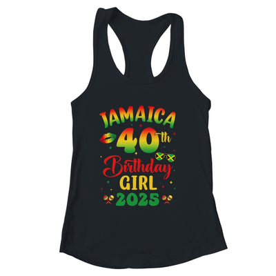 Jamaica 40th Birthday Girl 2025 Party Matching Group Shirt & Tank Top | siriusteestore