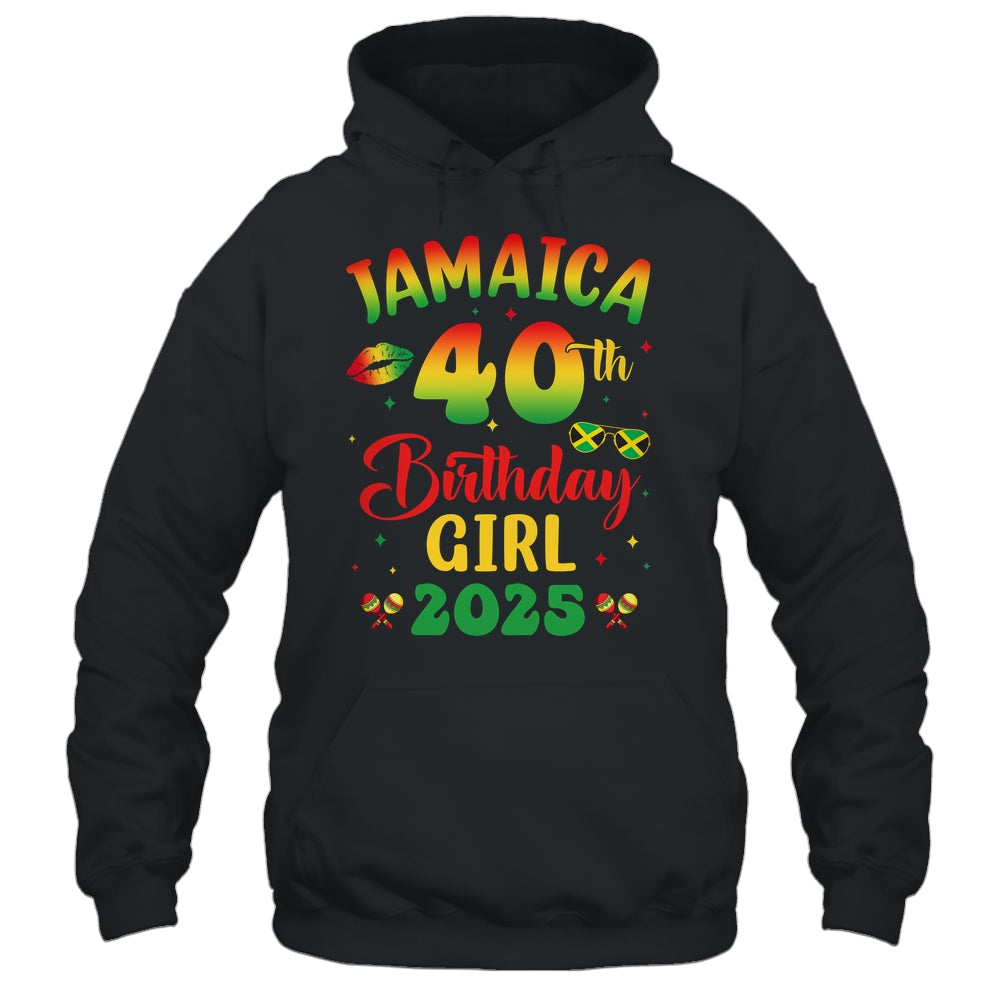 Jamaica 40th Birthday Girl 2025 Party Matching Group Shirt & Tank Top | siriusteestore
