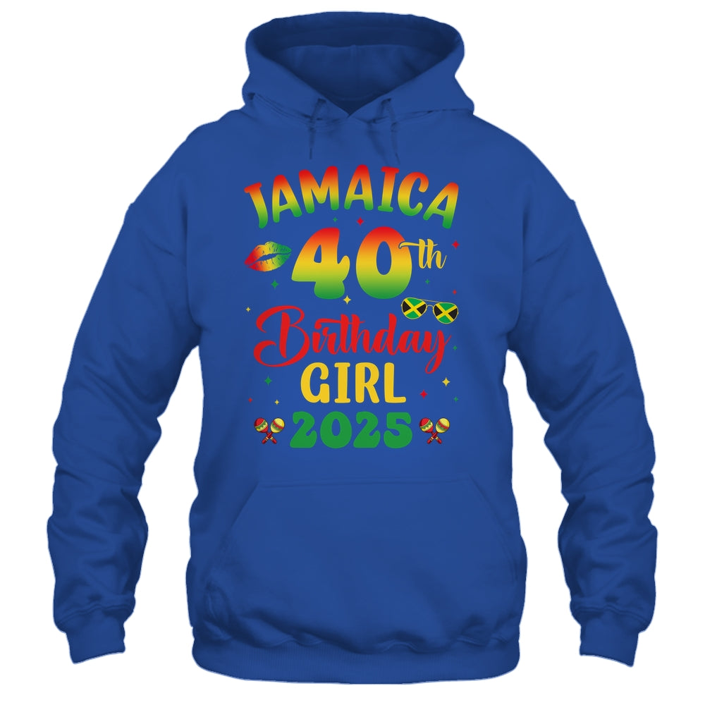 Jamaica 40th Birthday Girl 2025 Party Matching Group Shirt & Tank Top | siriusteestore