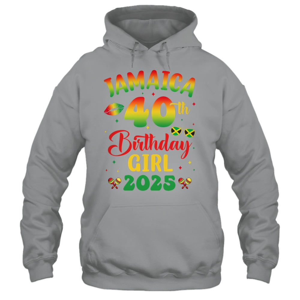 Jamaica 40th Birthday Girl 2025 Party Matching Group Shirt & Tank Top | siriusteestore