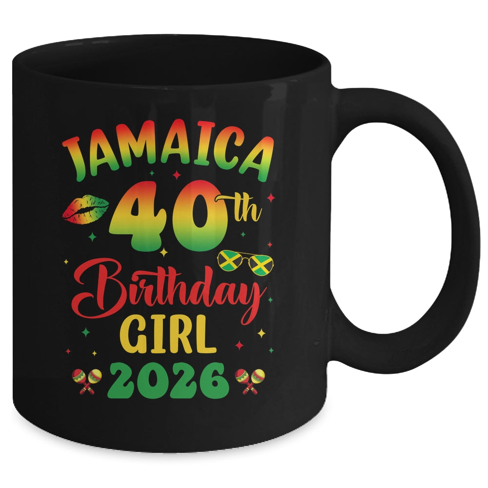 Jamaica 40th Birthday Girl 2026 Party Matching Group Mug | siriusteestore