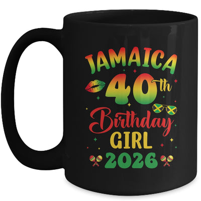 Jamaica 40th Birthday Girl 2026 Party Matching Group Mug | siriusteestore