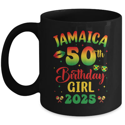Jamaica 50th Birthday Girl 2025 Party Matching Group Mug | siriusteestore