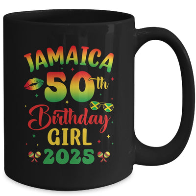 Jamaica 50th Birthday Girl 2025 Party Matching Group Mug | siriusteestore