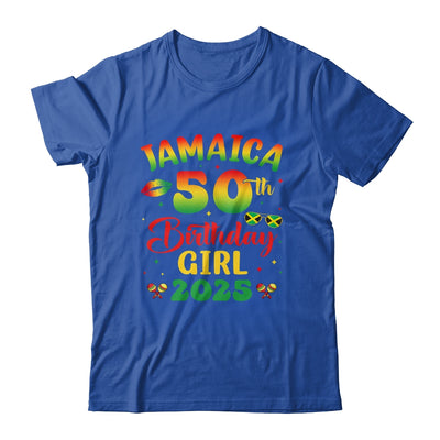Jamaica 50th Birthday Girl 2025 Party Matching Group Shirt & Tank Top | siriusteestore