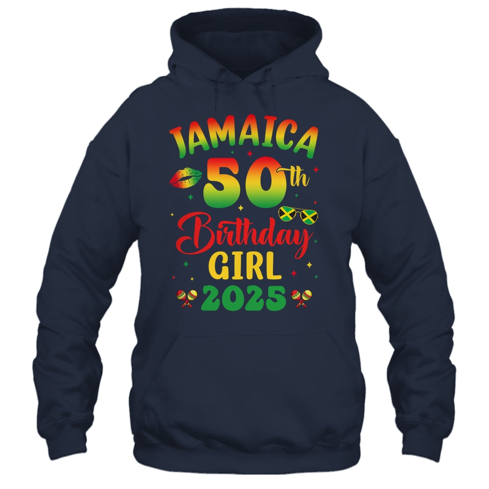 Jamaica 50th Birthday Girl 2025 Party Matching Group Shirt & Tank Top | siriusteestore