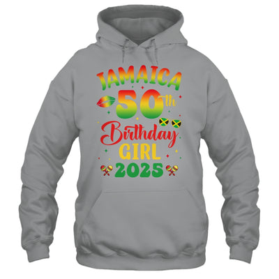 Jamaica 50th Birthday Girl 2025 Party Matching Group Shirt & Tank Top | siriusteestore