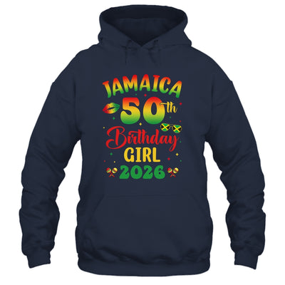 Jamaica 50th Birthday Girl 2026 Party Matching Group Shirt & Tank Top | siriusteestore