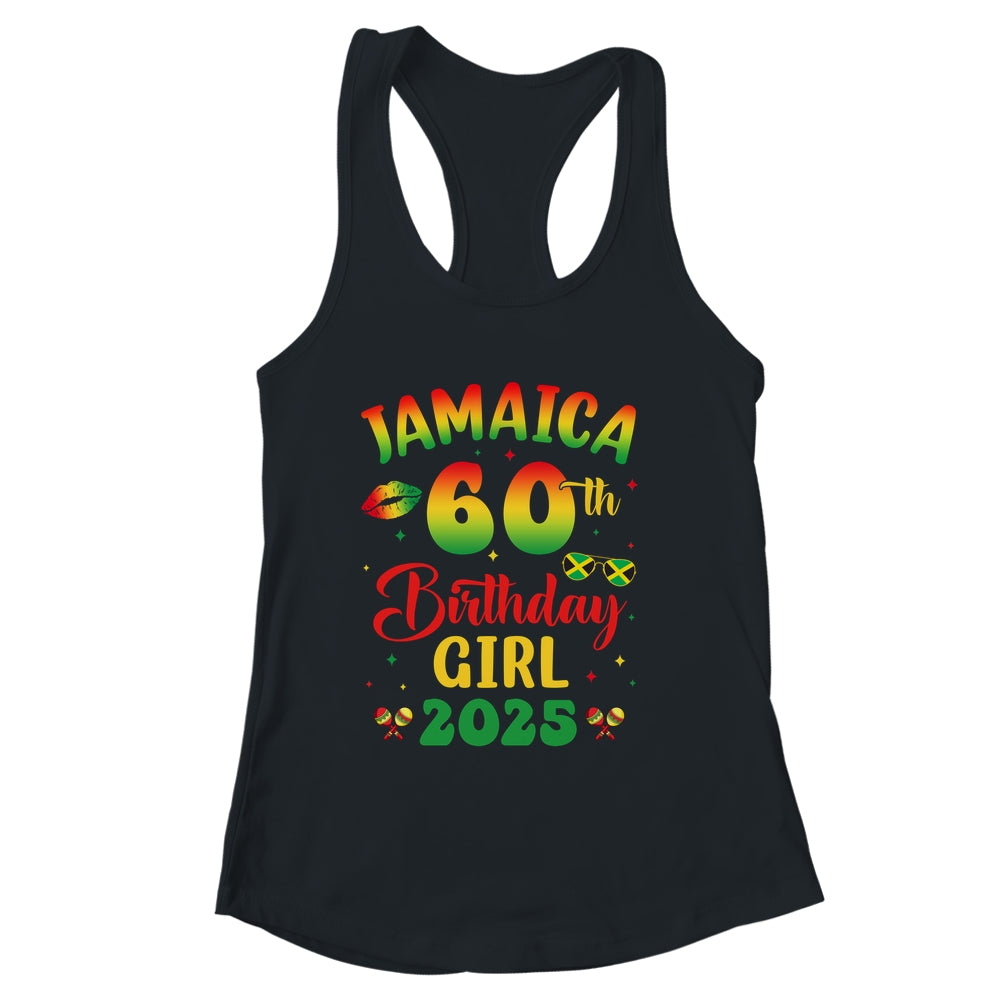 Jamaica 60th Birthday Girl 2025 Party Matching Group Shirt & Tank Top | siriusteestore